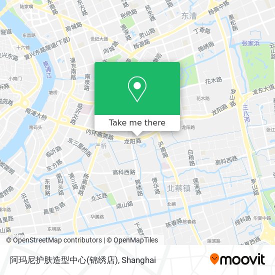 阿玛尼护肤造型中心(锦绣店) map