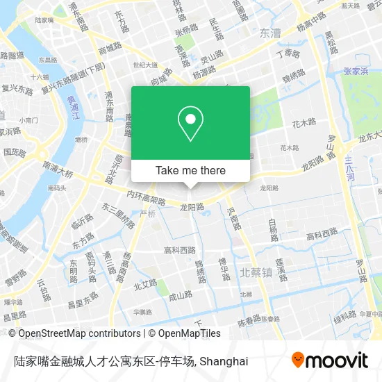陆家嘴金融城人才公寓东区-停车场 map