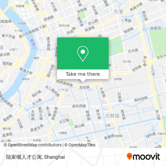 陆家嘴人才公寓 map
