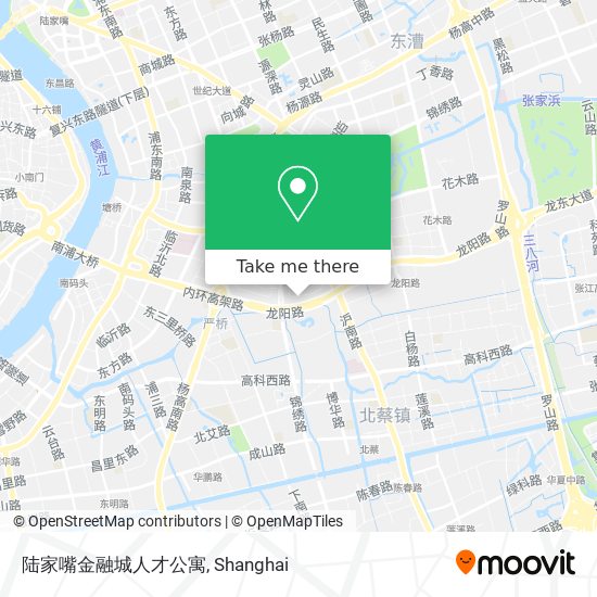陆家嘴金融城人才公寓 map