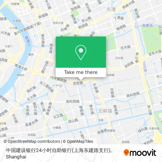 中国建设银行24小时自助银行(上海东建路支行) map