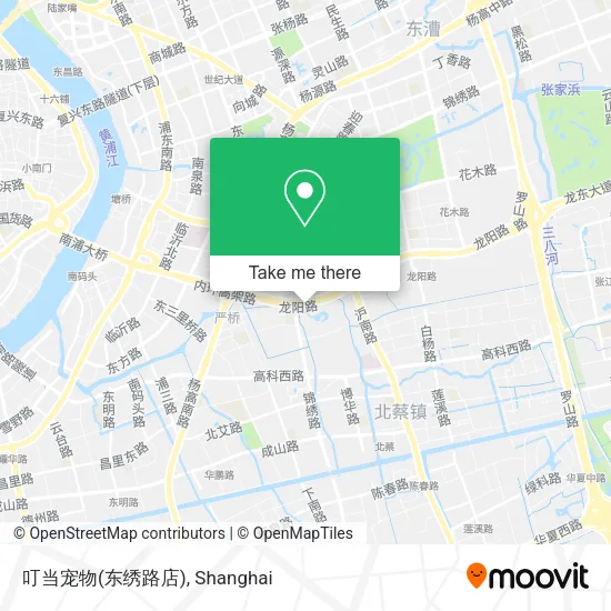 叮当宠物(东绣路店) map