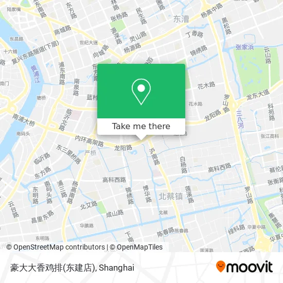 豪大大香鸡排(东建店) map