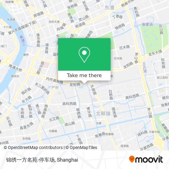 锦绣一方名苑-停车场 map