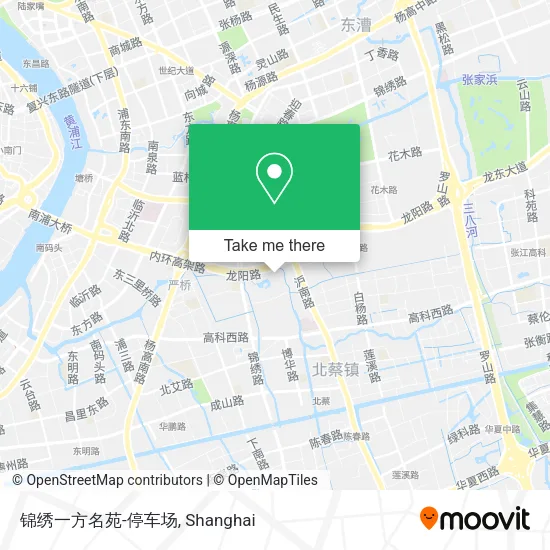 锦绣一方名苑-停车场 map