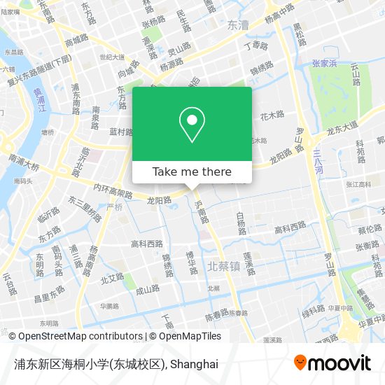 浦东新区海桐小学(东城校区) map