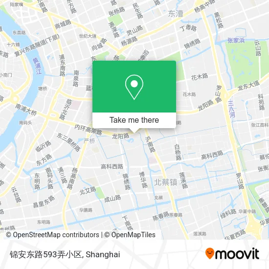 锦安东路593弄小区 map