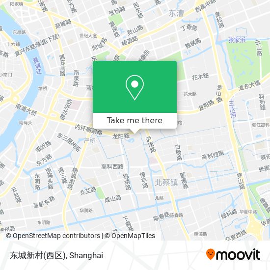 东城新村(西区) map