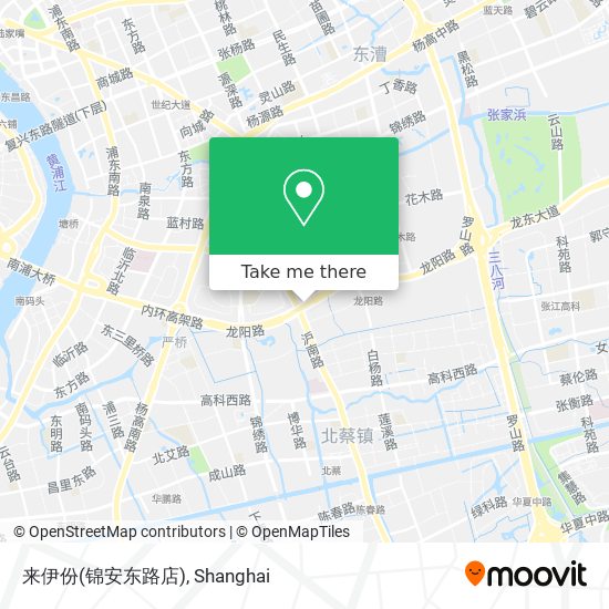 来伊份(锦安东路店) map