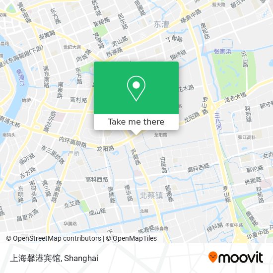 上海馨港宾馆 map