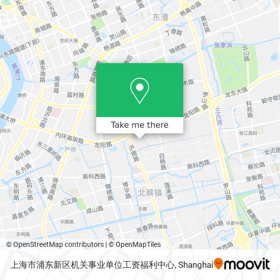 上海市浦东新区机关事业单位工资福利中心 map