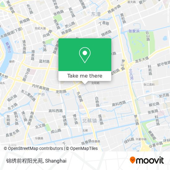 锦绣前程阳光苑 map