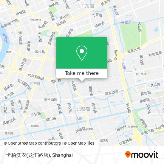 卡柏洗衣(龙汇路店) map