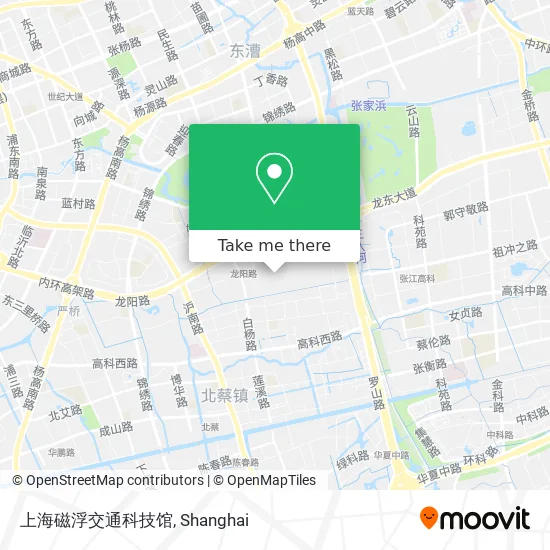 上海磁浮交通科技馆 map