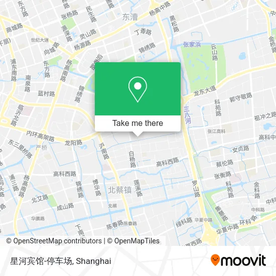 星河宾馆-停车场 map