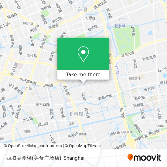 西域美食楼(美食广场店) map