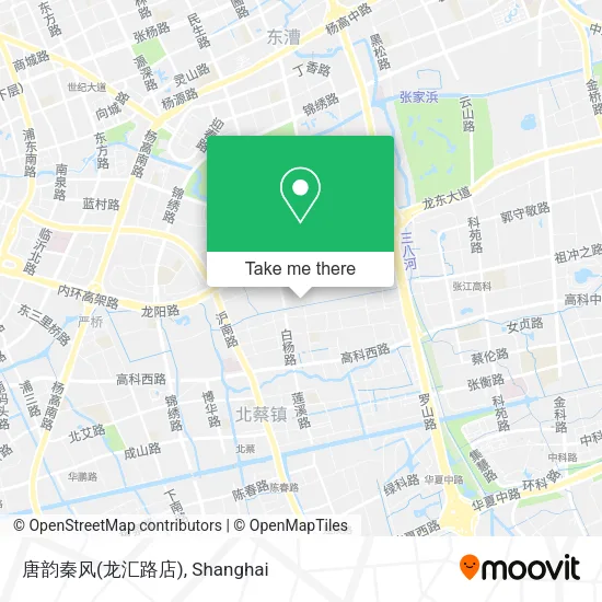 唐韵秦风(龙汇路店) map