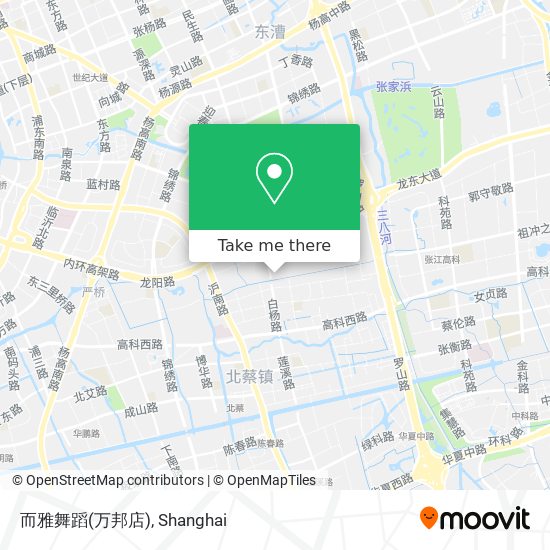 而雅舞蹈(万邦店) map