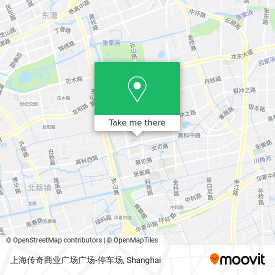 上海传奇商业广场广场-停车场 map