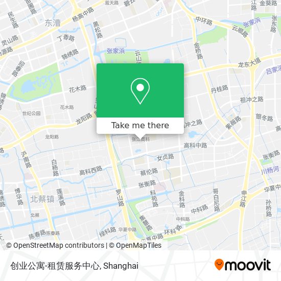 创业公寓-租赁服务中心 map