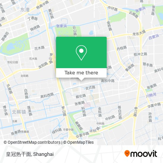 皇冠热干面 map