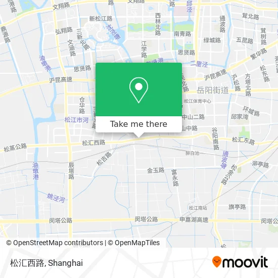松汇西路 map