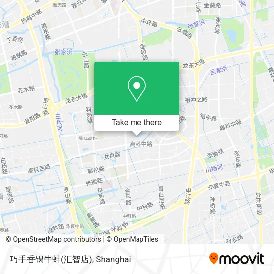 巧手香锅牛蛙(汇智店) map