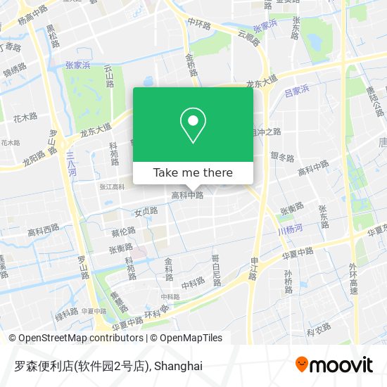 罗森便利店(软件园2号店) map