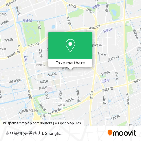 克丽缇娜(亮秀路店) map