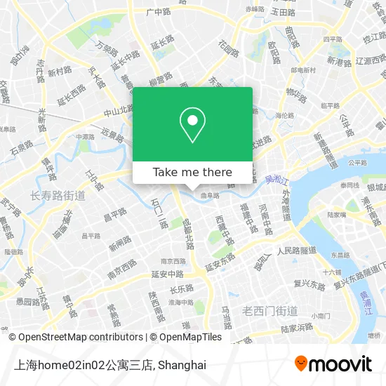 上海home02in02公寓三店 map