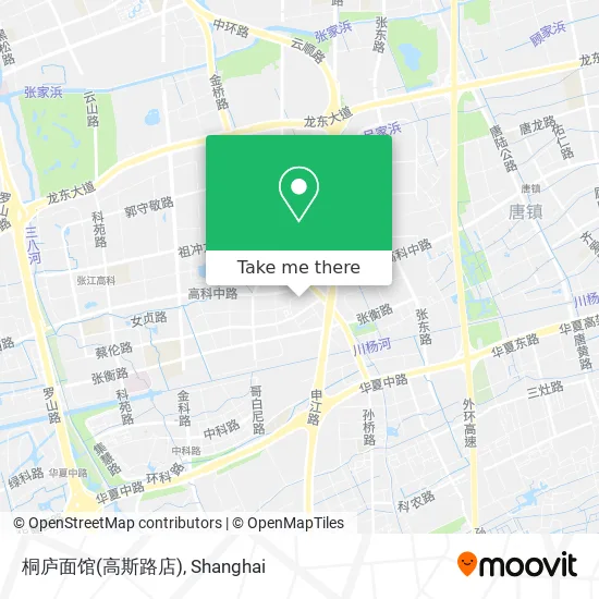 桐庐面馆(高斯路店) map