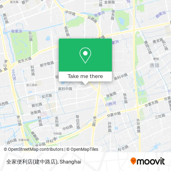 全家便利店(建中路店) map