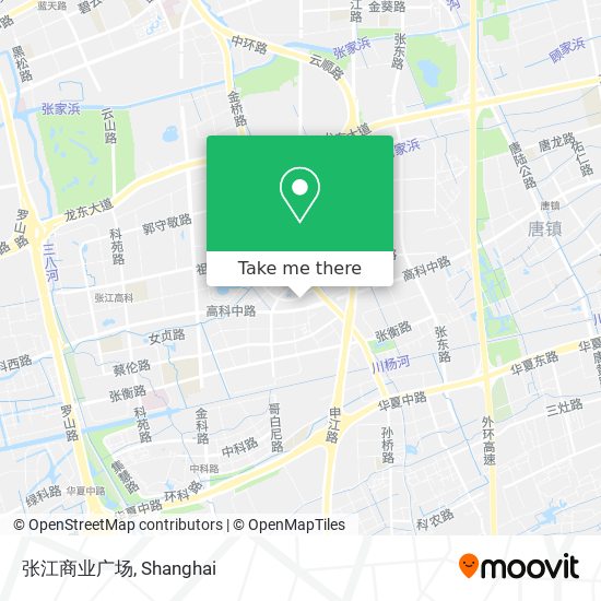 张江商业广场 map