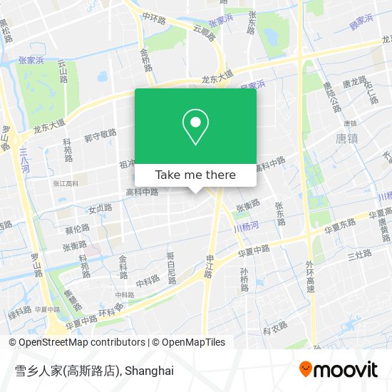 雪乡人家(高斯路店) map