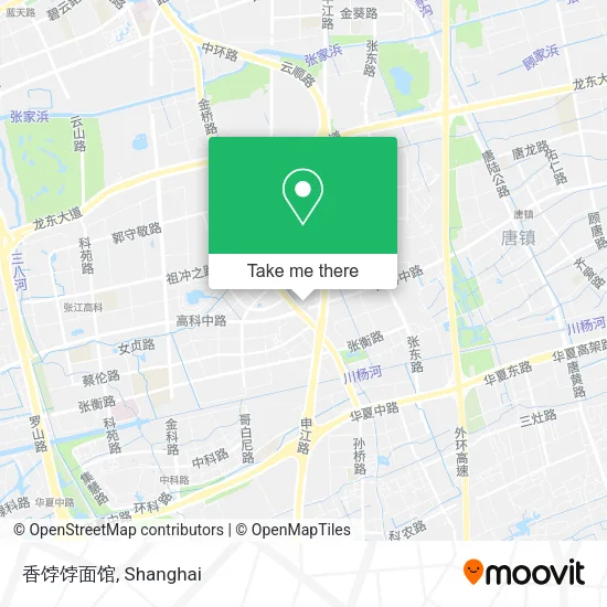 香饽饽面馆 map