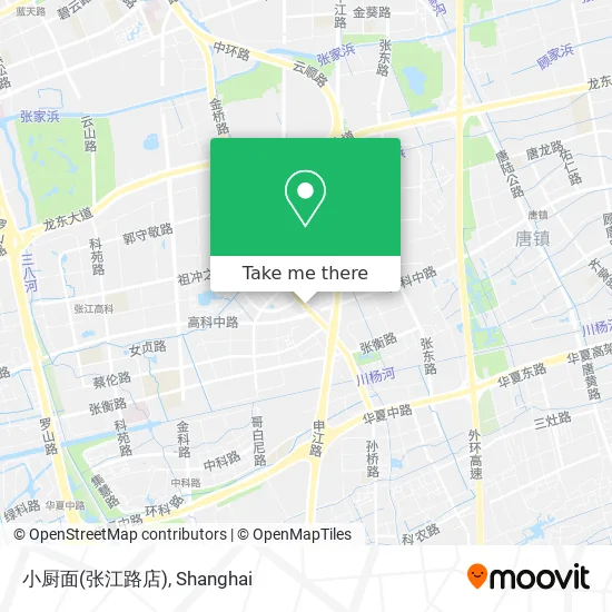 小厨面(张江路店) map