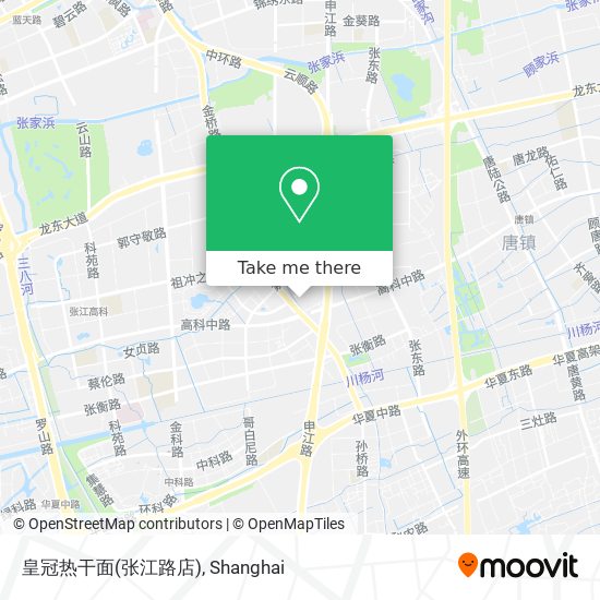 皇冠热干面(张江路店) map