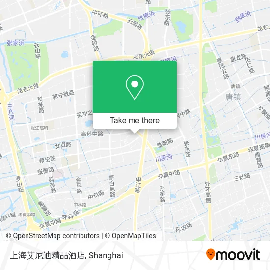 上海艾尼迪精品酒店 map