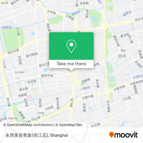 永琪美容美发(张江店) map