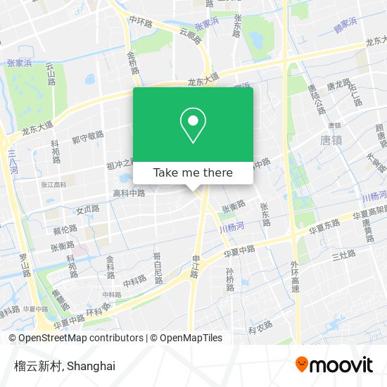 榴云新村 map