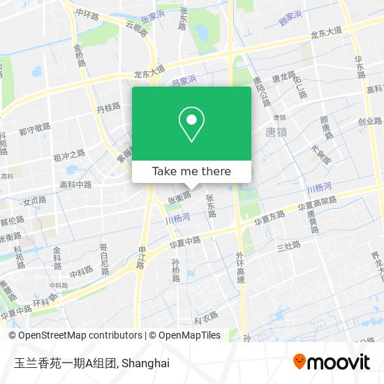 玉兰香苑一期A组团 map