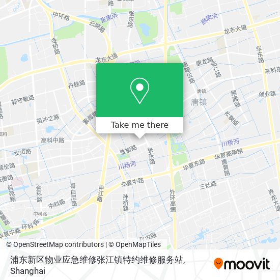 浦东新区物业应急维修张江镇特约维修服务站 map