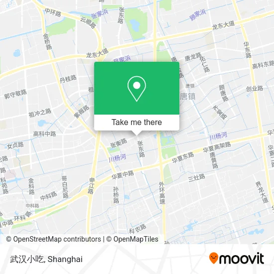 武汉小吃 map