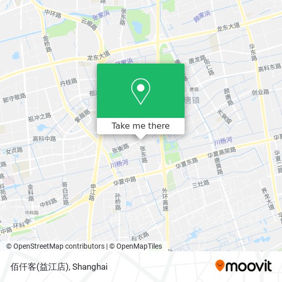 佰仟客(益江店) map