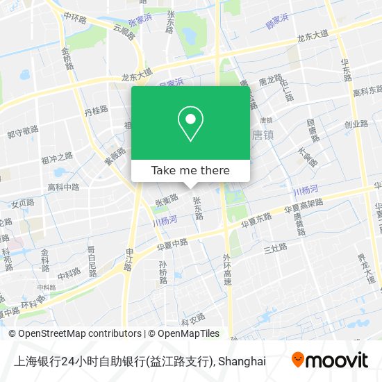 上海银行24小时自助银行(益江路支行) map