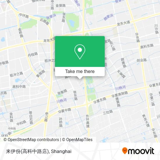 来伊份(高科中路店) map