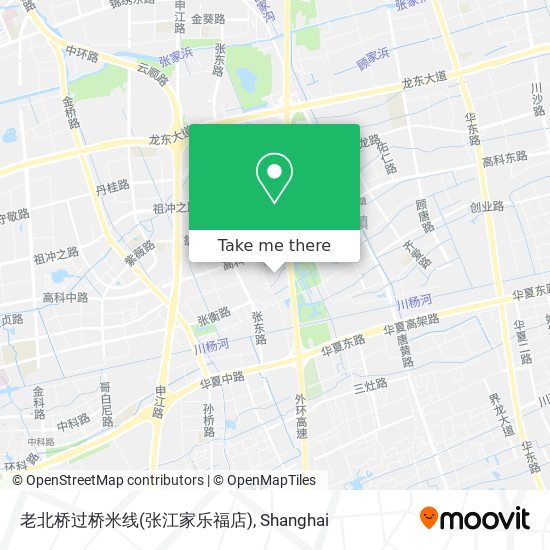 老北桥过桥米线(张江家乐福店) map