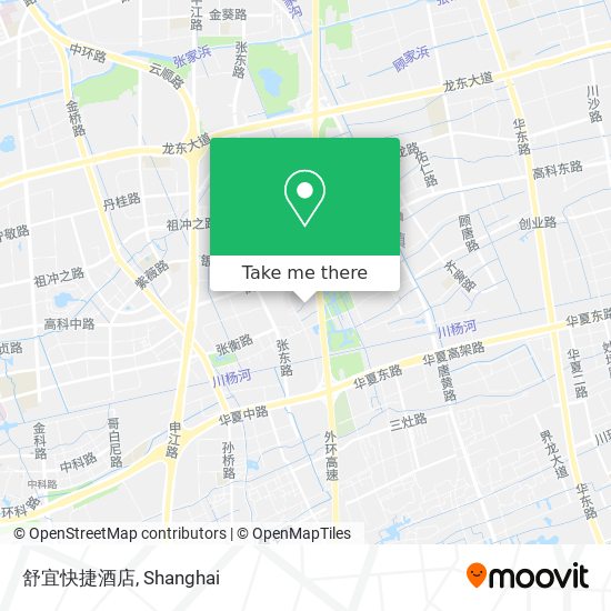 舒宜快捷酒店 map