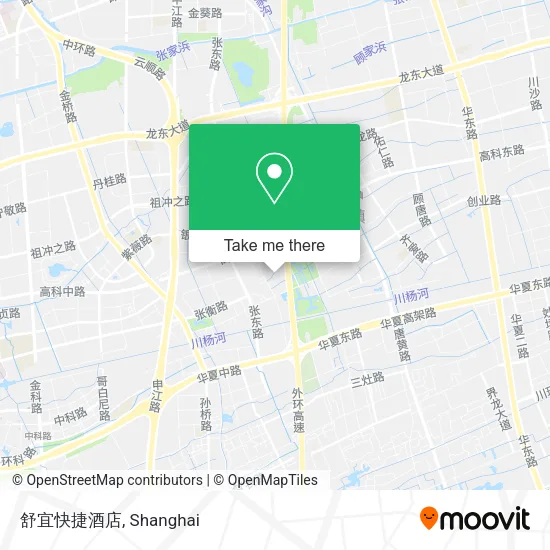 舒宜快捷酒店 map