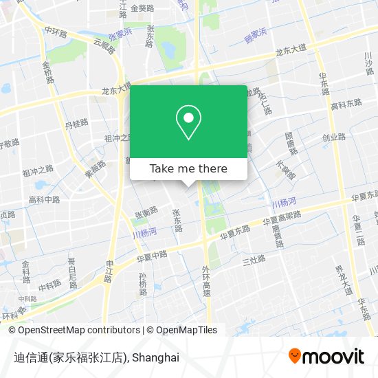 迪信通(家乐福张江店) map